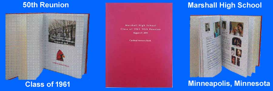 Marshall High School 50th Reunion Memory Book