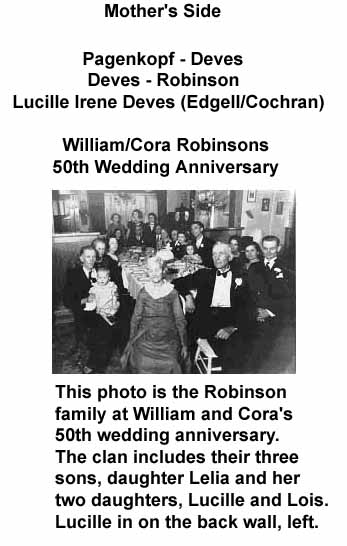 Robinson 50th Wedding Anniversary