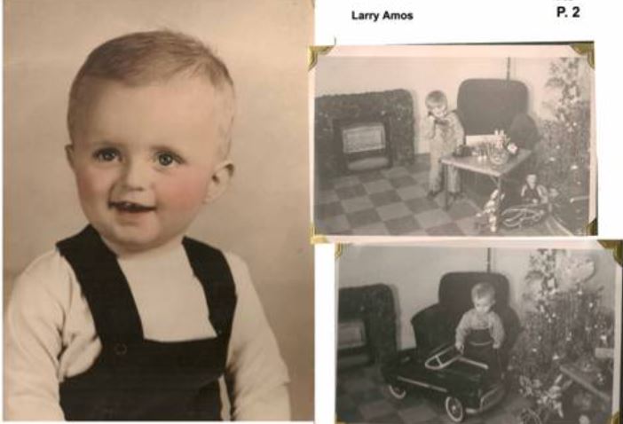 Amos Larry baby toddler xmas