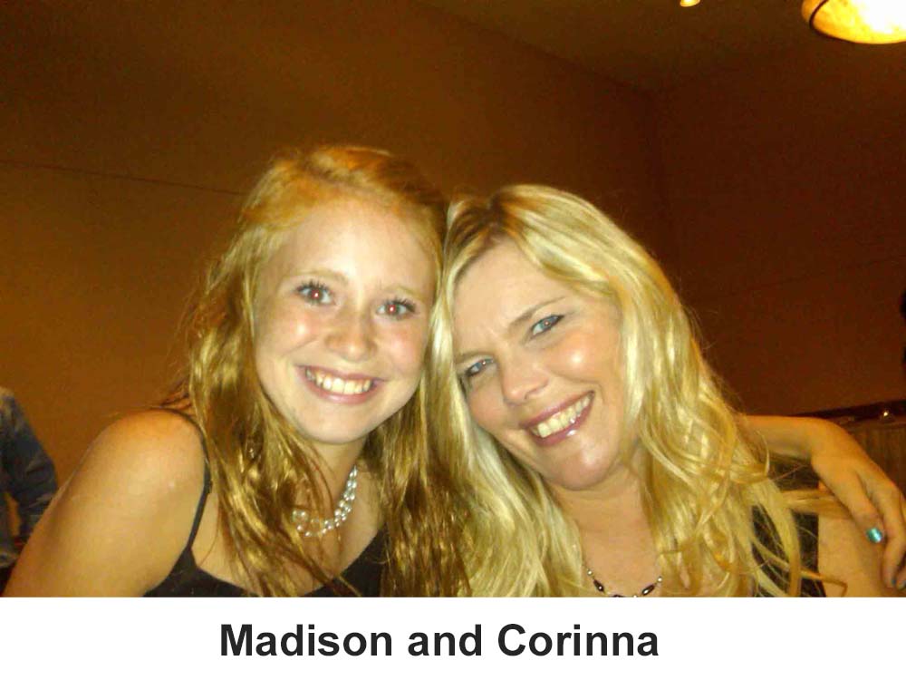 Corinna and Madison